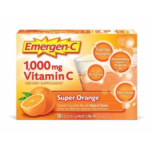 Emergen-c Super Orange Daily Immune Support Dietary Supplement, 30 Count -- 12 Per Case