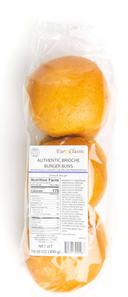 Euroclassic Brioche Hamburger Bun, 10.58 Ounce -- 14 per case
