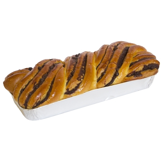 Euroclassic Individually Wrapped Chocolate Swirl Brioche Loaf, 14.11 Ounce -- 16 per case
