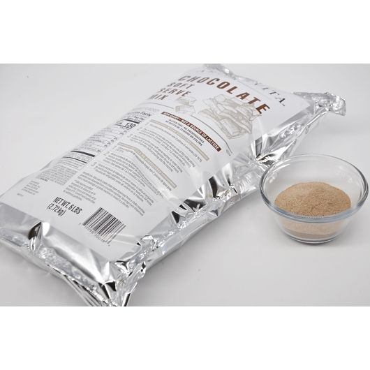 Aroma Vita Chocolate Non-Dairy Soft Serve Mix, 6 Pound -- 6 per case