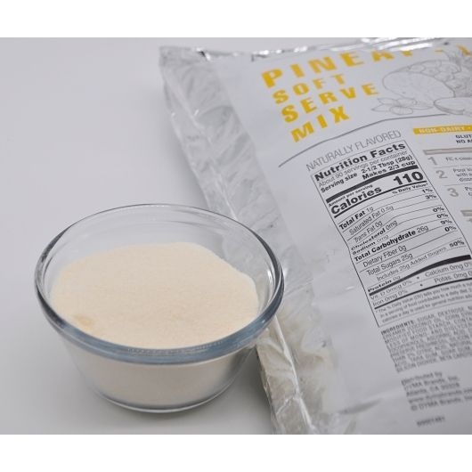Aroma Vita Pineapple Non-Dairy Soft Serve Mix, 5.5 Pound -- 4 per case