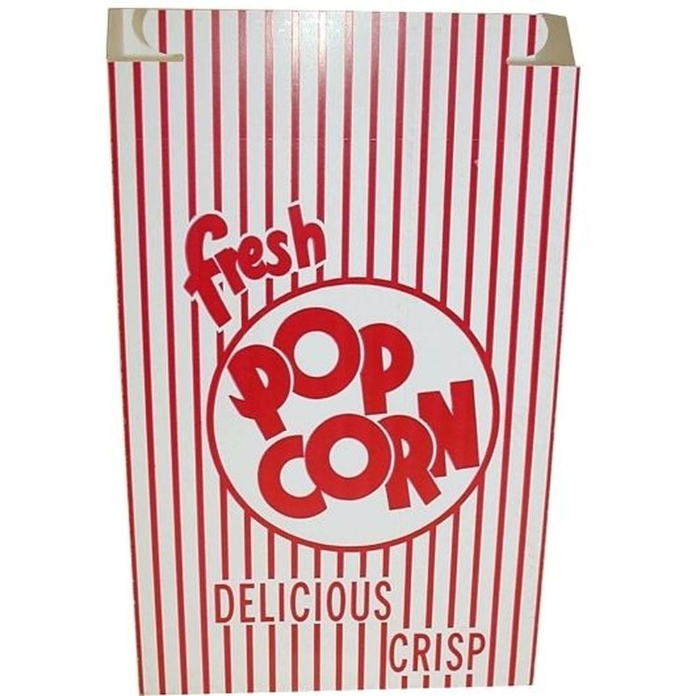 Great Western 6.05 Ounce Popcorn Box, 250 Count