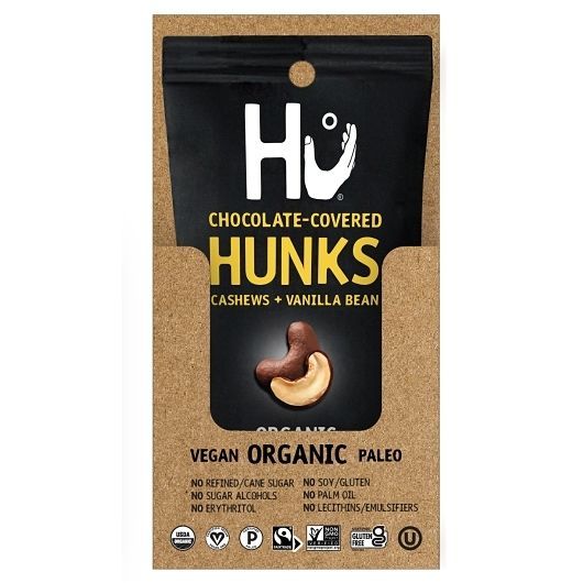 Hu 1 Ounce Chocolate Covered Cashews Plus Vanilla Bean Hunks, 60 Count