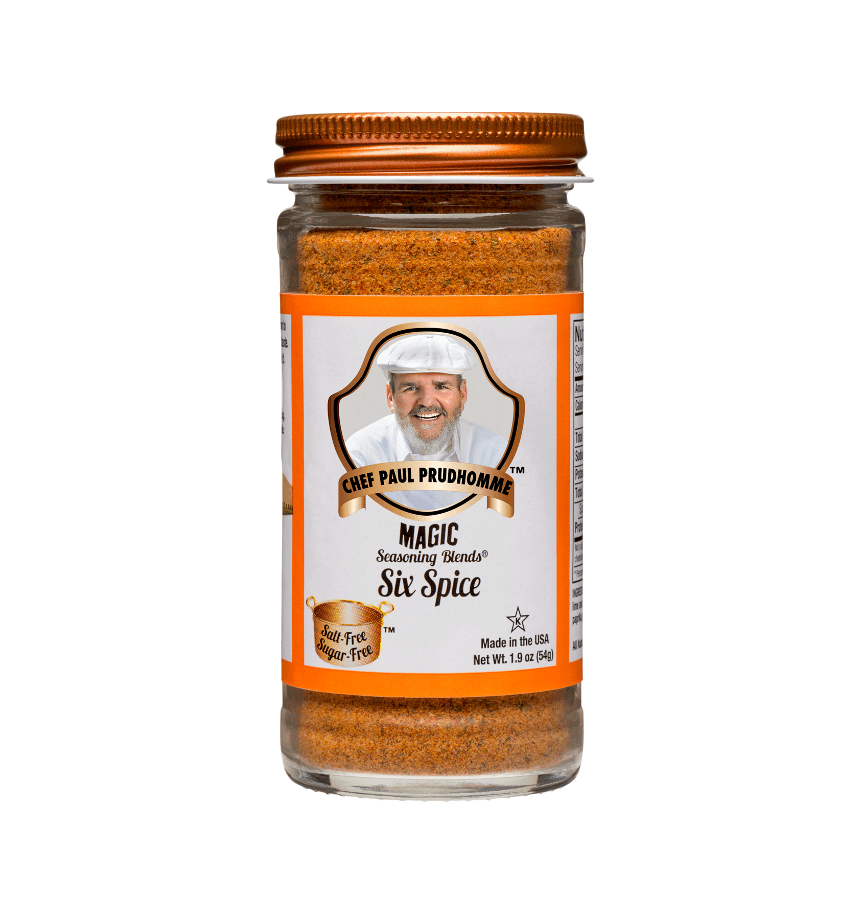Magic Six Spice Seasoning Blend, 1.9 Ounce -- 12 per case.