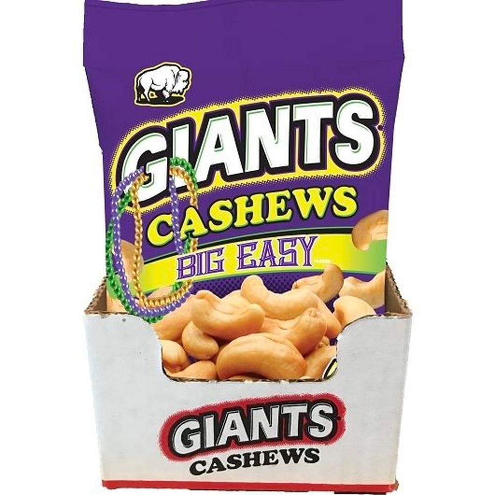 Giants Big Easy Louisiana Style Sunflower Seeds And Cashews, 4 Ounce -- 8 Per Case