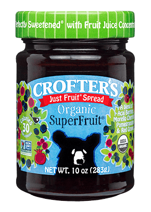 Crofter's Organic Superfruit Spread, 10 Ounce -- 6 Per Case