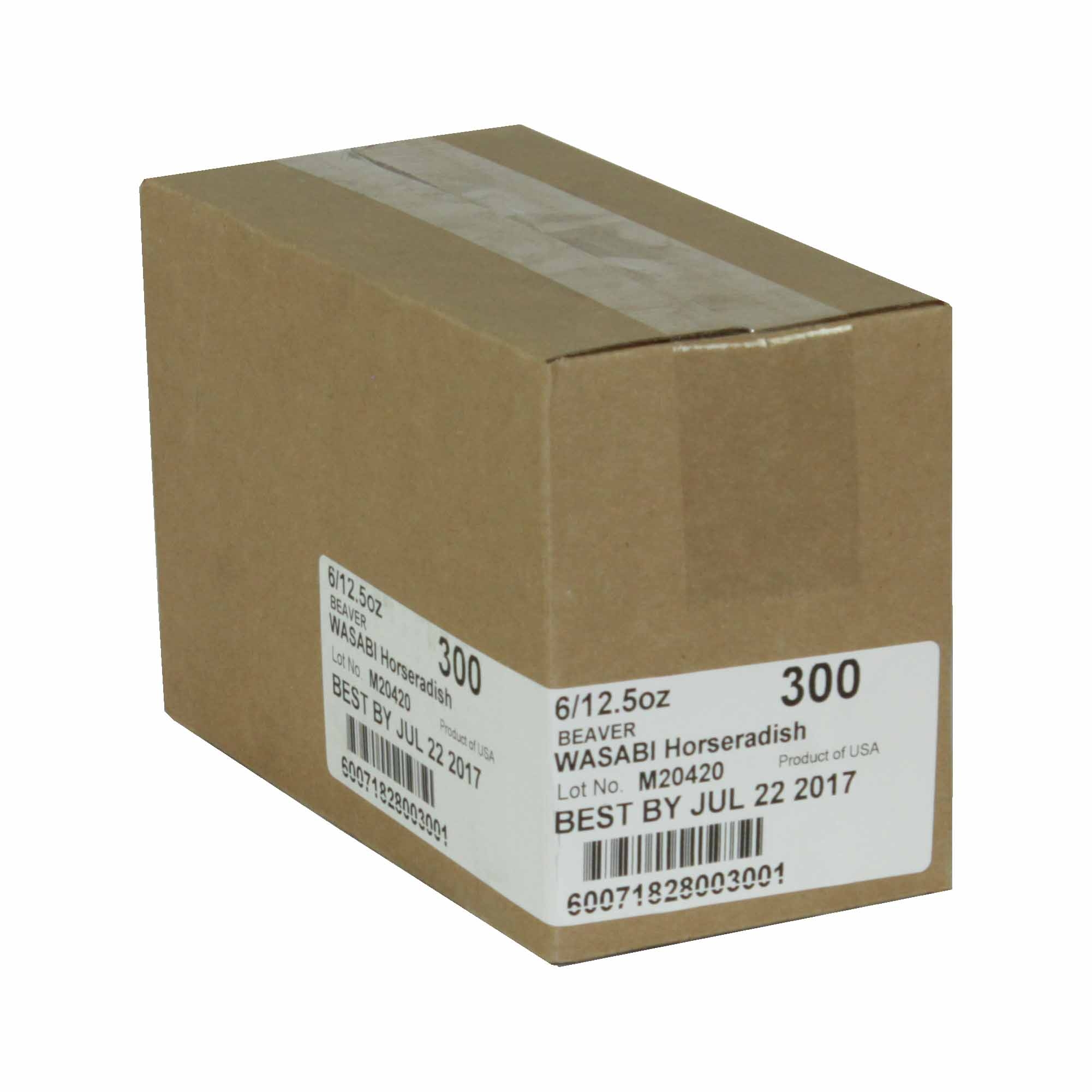 Beaver Wasabi Horseradish, 12.5 Ounce -- 6 Per Case