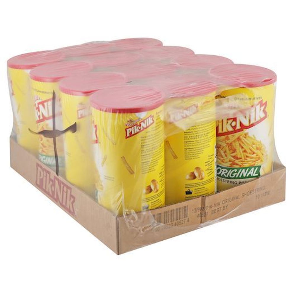 Pik Nik Shoestring Potato Fries, 9 Ounce -- 24 per case