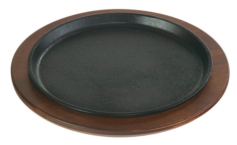 Lodge Round Cast Iron Griddle, 9.25 inch -- 6 per case.