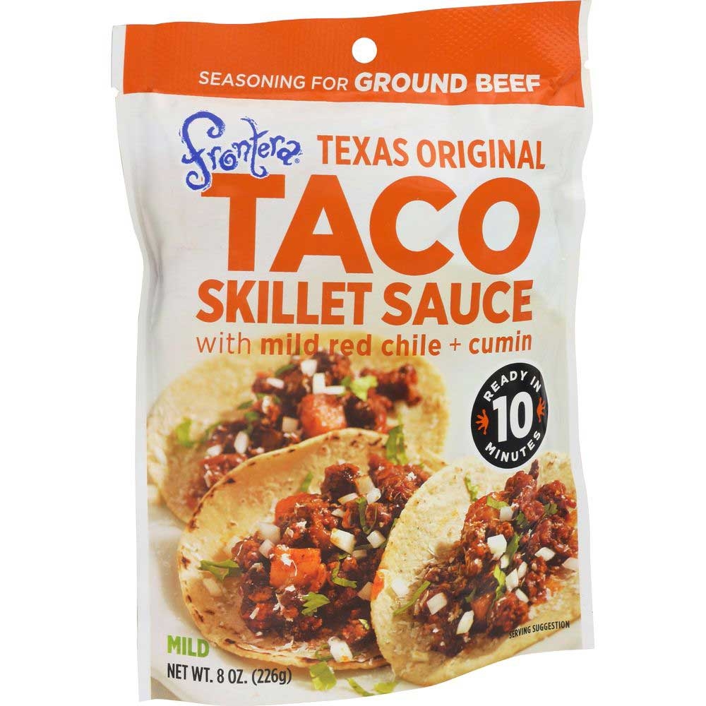 Frontera Foods Texas Original Taco Skillet Sauce, 8 Ounce -- 6 per case.