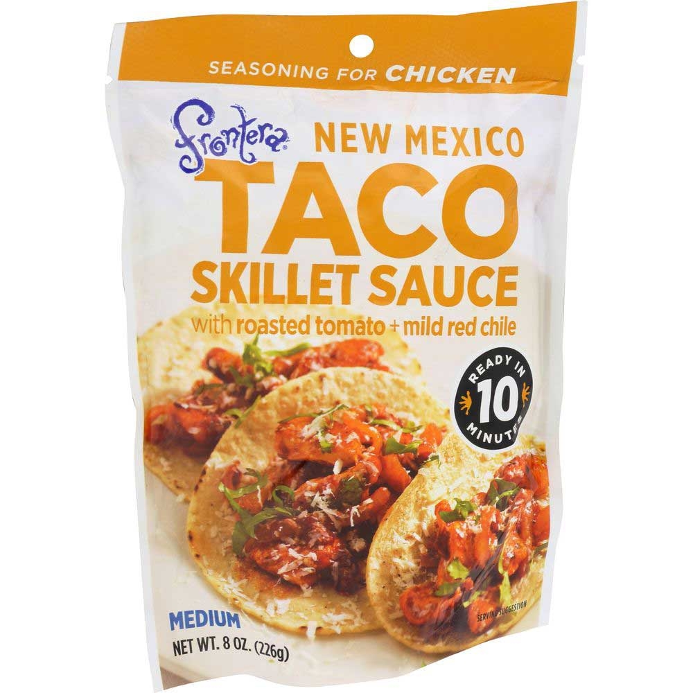 Frontera Foods New Mexico Taco Skillet Sauce, 8 Ounce -- 6 per case.
