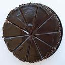 Mikes Pies BTYM 2 Layer Chocolate Cake - 10 Cut, 4.8 Pound -- 2 per case.