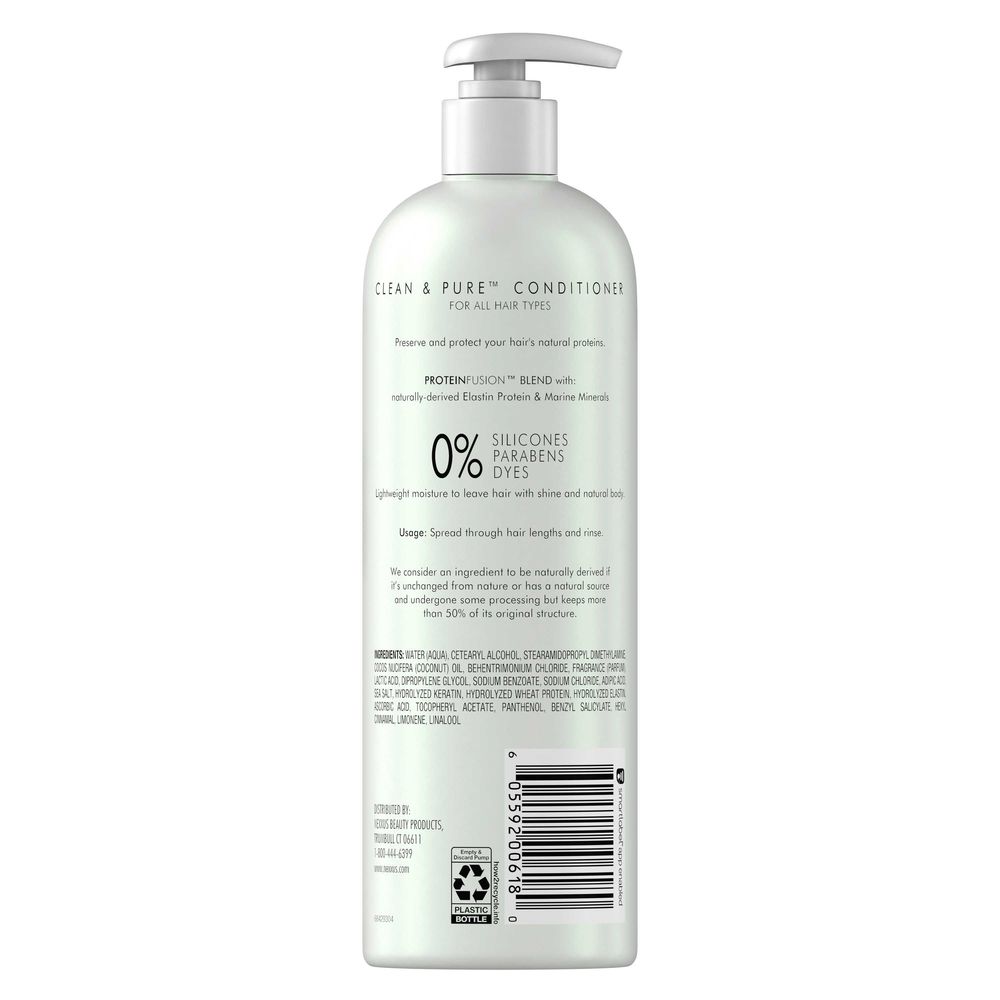 Nexxus Clean and Pure ProteinFusion Conditioner with Pump, 16.5 Ounce -- 4 per case