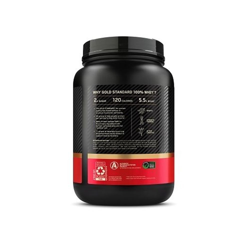 Optimum Nutrition Strawberry and Cream Gold Standard Whey and Protein Powder, 1.5 Pound -- 2 per case