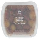 Divina Pitted Greek Olive Mix, 7.4 Ounce -- 6 per case