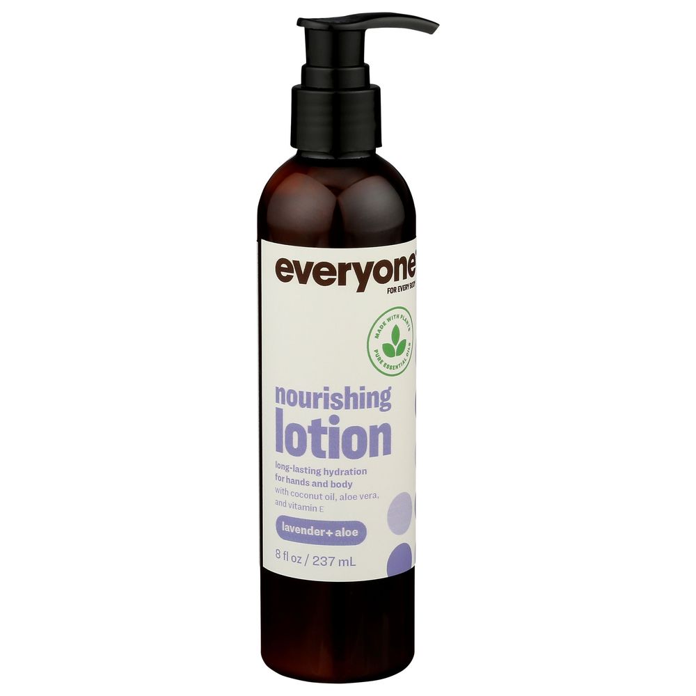 Everyone Lavender Aloe Nourishing Lotion, 8 Fluid Ounce