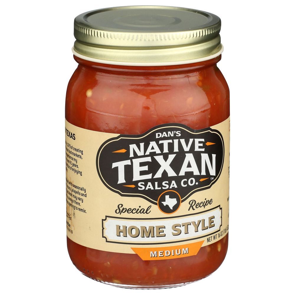 Native Texan Medium Home Style Salsa, 16 Ounce -- 6 Per Case