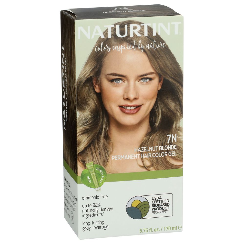 Naturtint 7N Hazelnut Blonde Permanent Hair Color, 5.75 Fluid Ounce