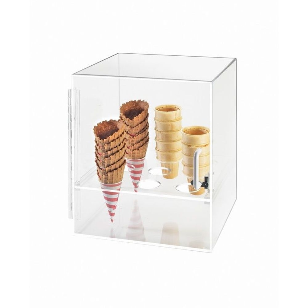 Cal-Mil Acrylic Cone Display Cabinet, 12 x 12 x 15 inch