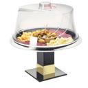 Cal-Mil Turn N Serve Colonial Sample / Pastry Tray Cover, 15 inch Dia x 7 inch Height