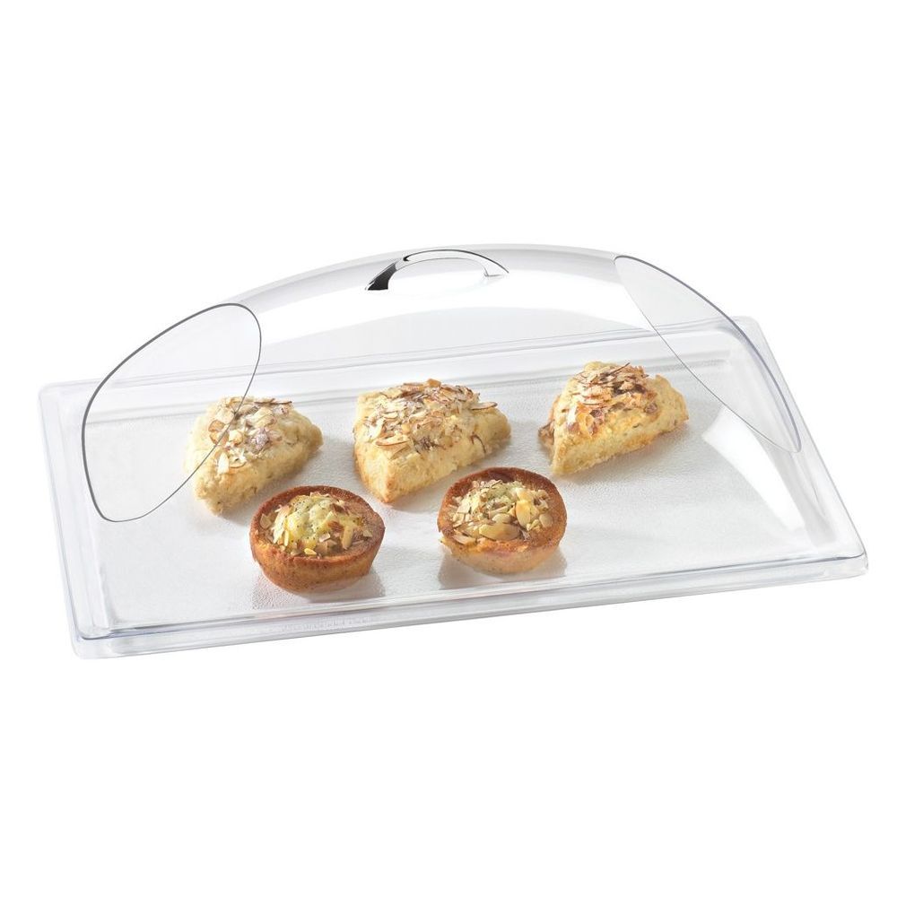 Cal-mil Durable Polycarbonate Dome Cover With 2 End Cutout, 12 X 20 X 7 1/2 Inch