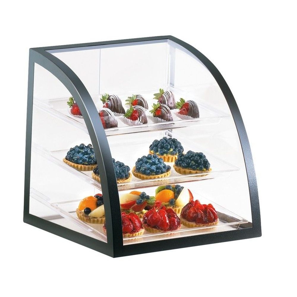 Cal-Mil Iron Euro Style Brown Display Case, 16 x 16.5 x 16.5 inch
