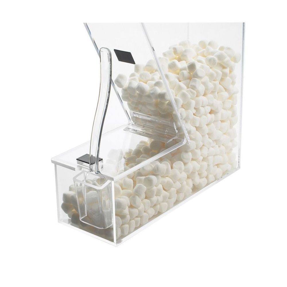 Cal-mil Classic Acrylic Topping Dispenser With Holster, 4 X 11 X 11 Inch -- 2 Per Case