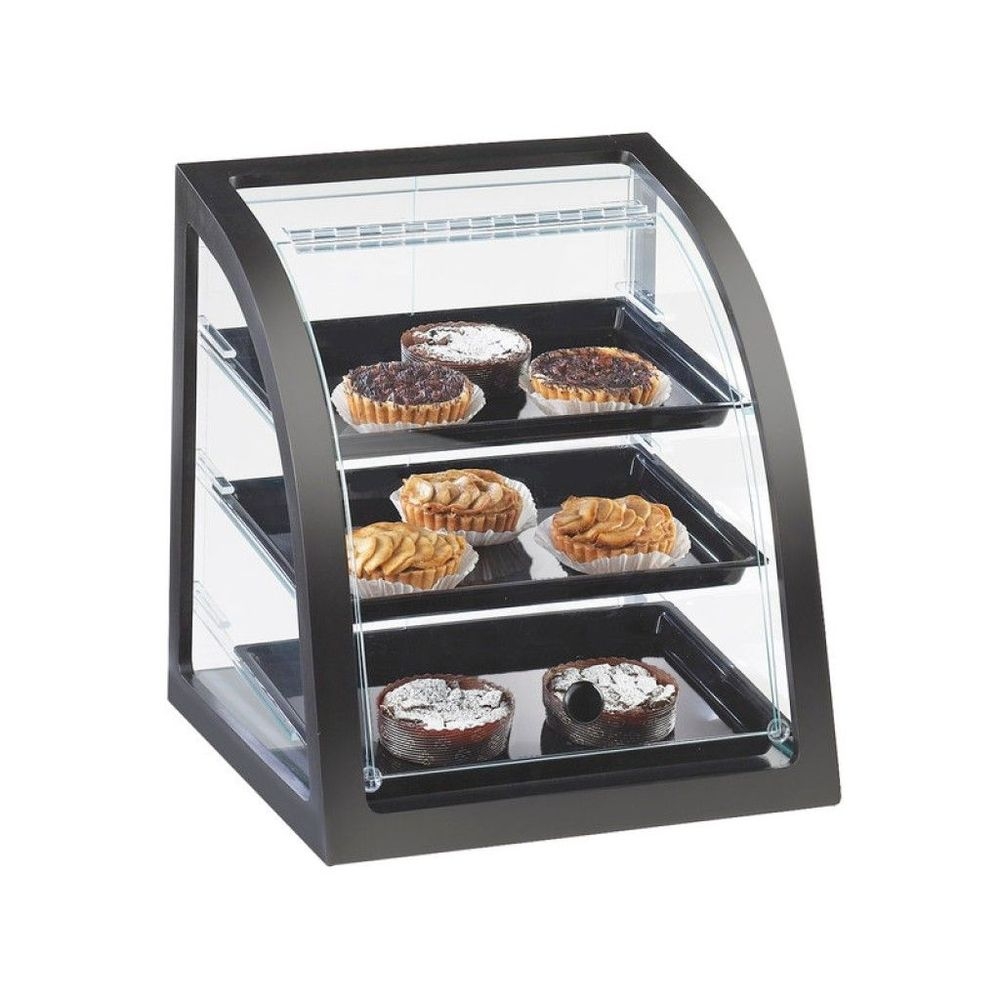 Cal-Mil Midnight Euro Style Self Serve Display Case, 17 x 17 x 18 inch