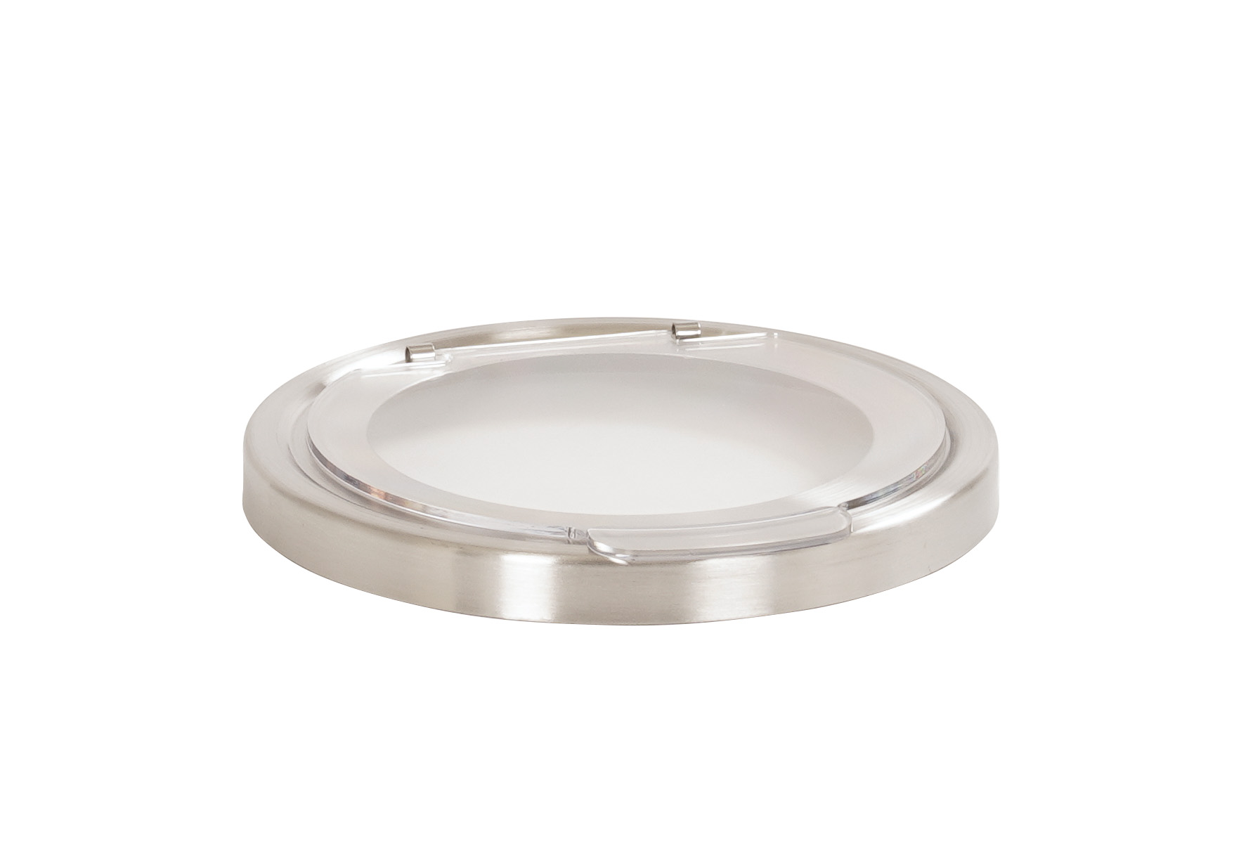 Cal-Mil Replacement Hinged Notched Lid for 32 Ounce Mixology Jar, 5.1875 x 5.75 x .875 inch -- 3 per case