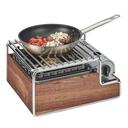 Cal-Mil Chrome Mid Century Butane Stove Frame, 14.25 x 12.75 x 7.25 inch