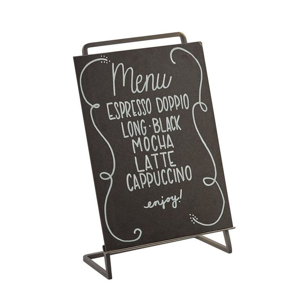 Cal-Mil Sierra Bronze Chalkboard Sign, 8 x 2.5 x 8.75 inch