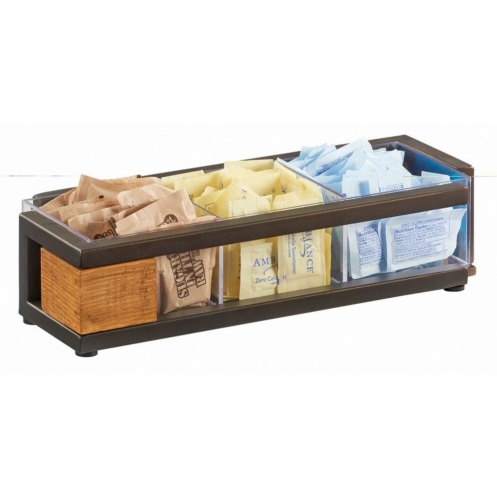 Cal-Mil Sierra Condiment Organizer, 12.625 inch Width x 4.875 inch Depth x 2.75 inch Height