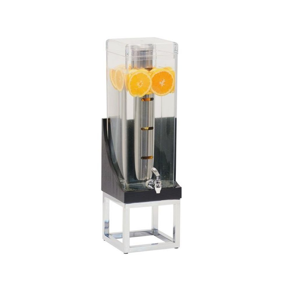 Cal-Mil Cinderwood 3 Gallon Beverage Dispenser with Infusion Chamber, 8 x 8 x 26 inch
