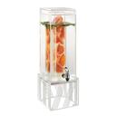 Cal-Mil Portland White Beverage Dispenser with Infusion Chamber, 8 x 8 x 25 inch