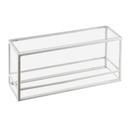 Cal-Mil Monterey White Rectangle Presentation Case, 5 x 15 x 7 inch