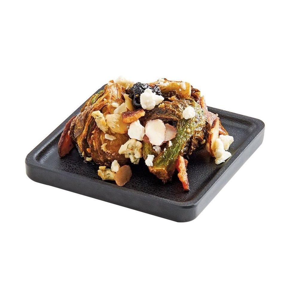 Cal-Mil Finn Black Square Modular Melamine Tray, 4 inch Width x 4 inch Depth x 0.5 inch Height -- 3 per case