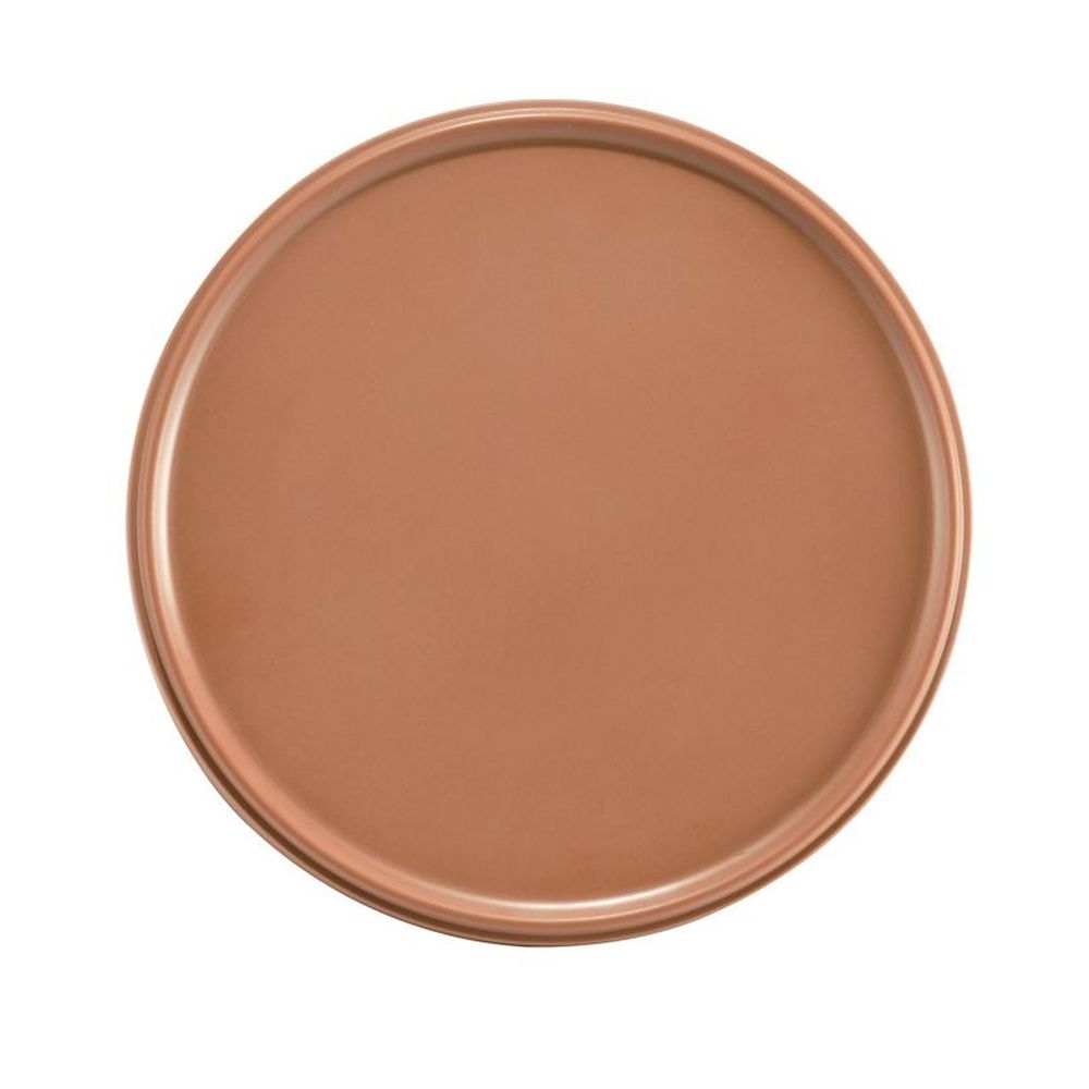 Cal-Mil Hudson Terra Cotta Raised Rim Melamine Plate, 10 inch Dia. x 1.5 inch Height -- 6 per case