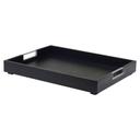 Cal-Mil Cinderwood Room Service Tray, 17 inch Width x 22 inch Depth x 3 inch Height -- 3 per case