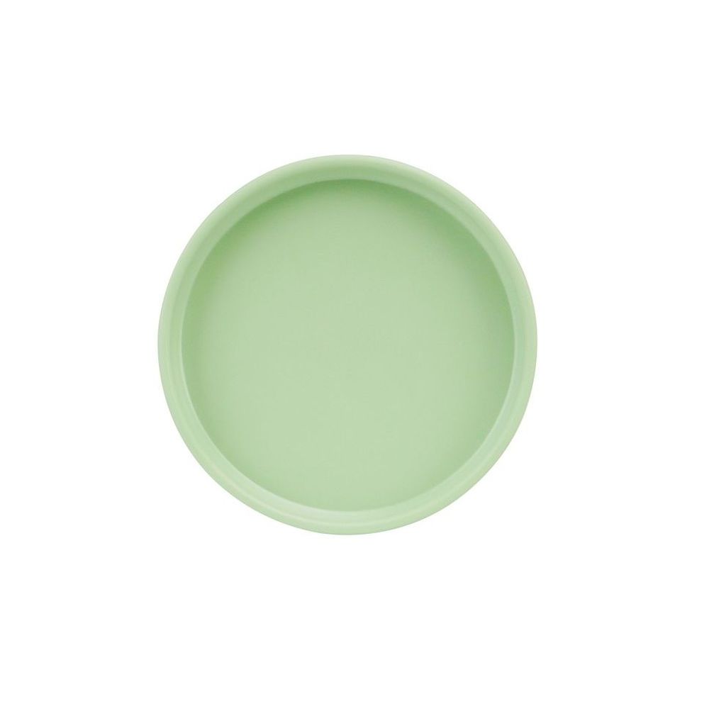Cal-Mil Hudson Matcha Low Rim Melamine Plate, 6 inch Dia. x 1 inch Height -- 6 per case