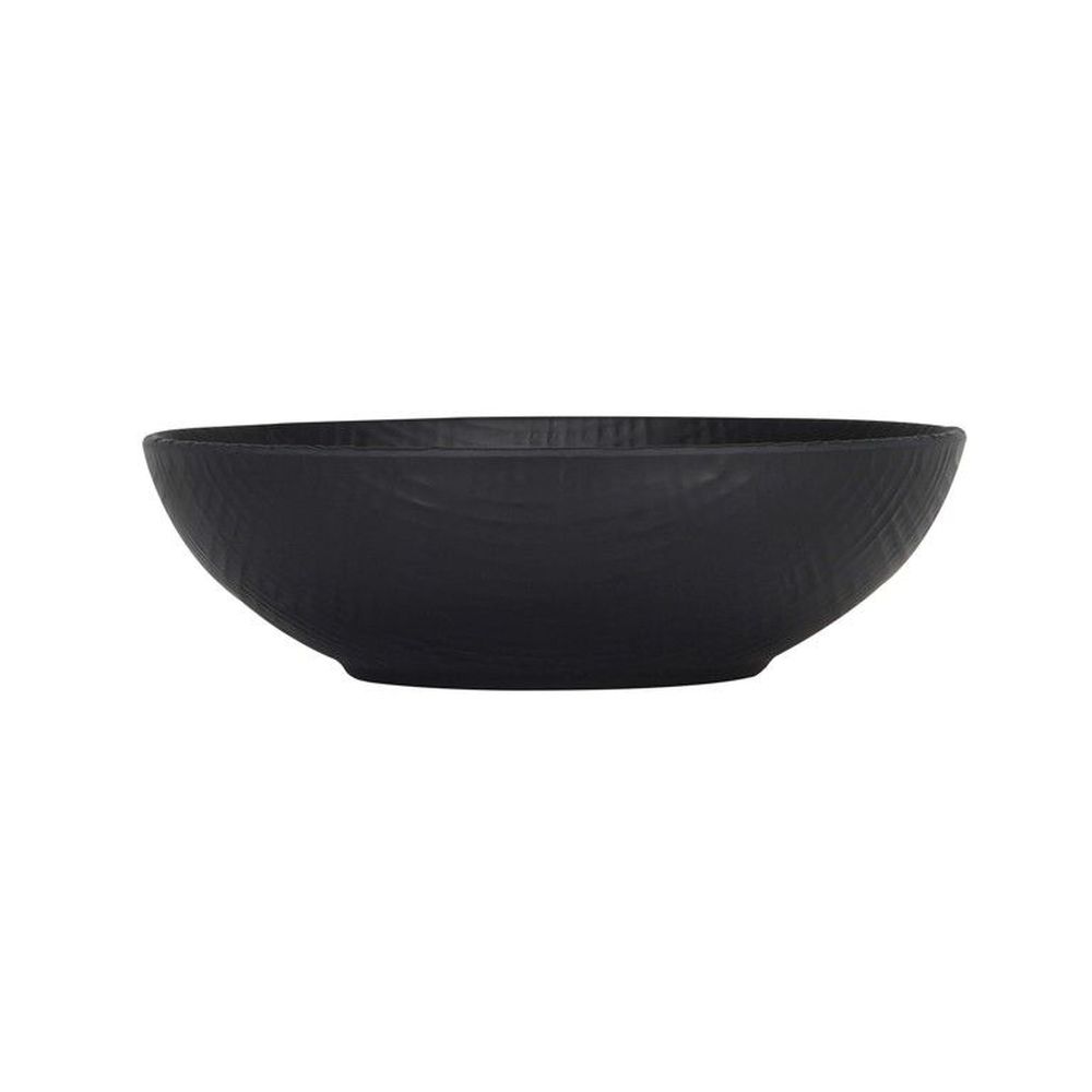 Cal-Mil Sedona Black Melamine Bowl, 7.75 inch Dia. x 2.25 inch Height -- 6 per case
