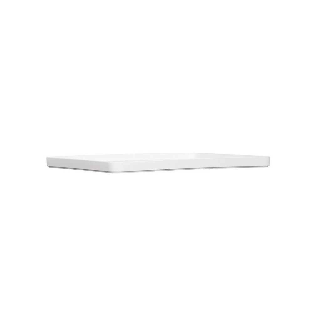 Cal-Mil Hudson White Melamine Tray, 13 inch Width x 18 inch Depth x 1 inch Height -- 6 per case