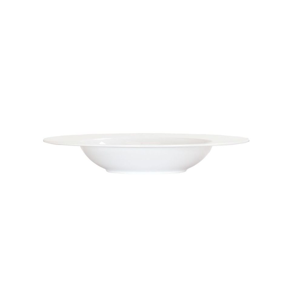Cal-Mil Classic Rim White Melamine Bowl, 24 Ounce Capacity