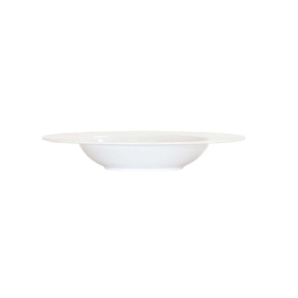 Cal-Mil Classic Rim White Melamine Bowl, 16 Ounce Capacity