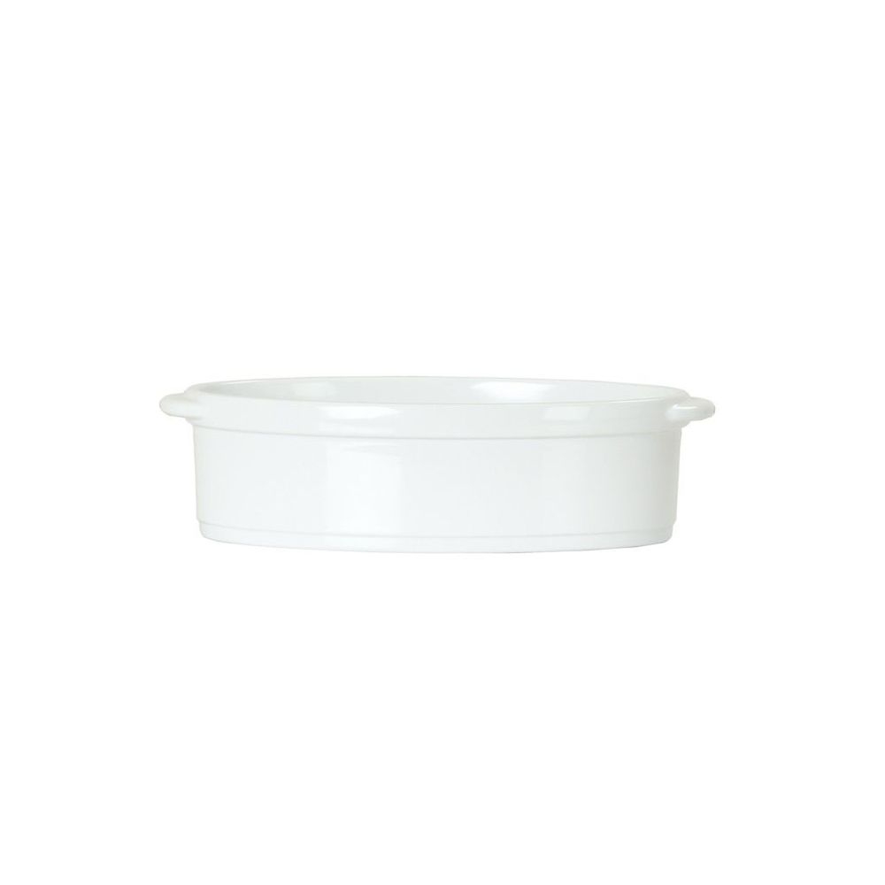 Cal-Mil Melamine Oval White Cocotte, 7.250 inch Width x 4 inch Depth x 1.75 inch Height -- 6 per case