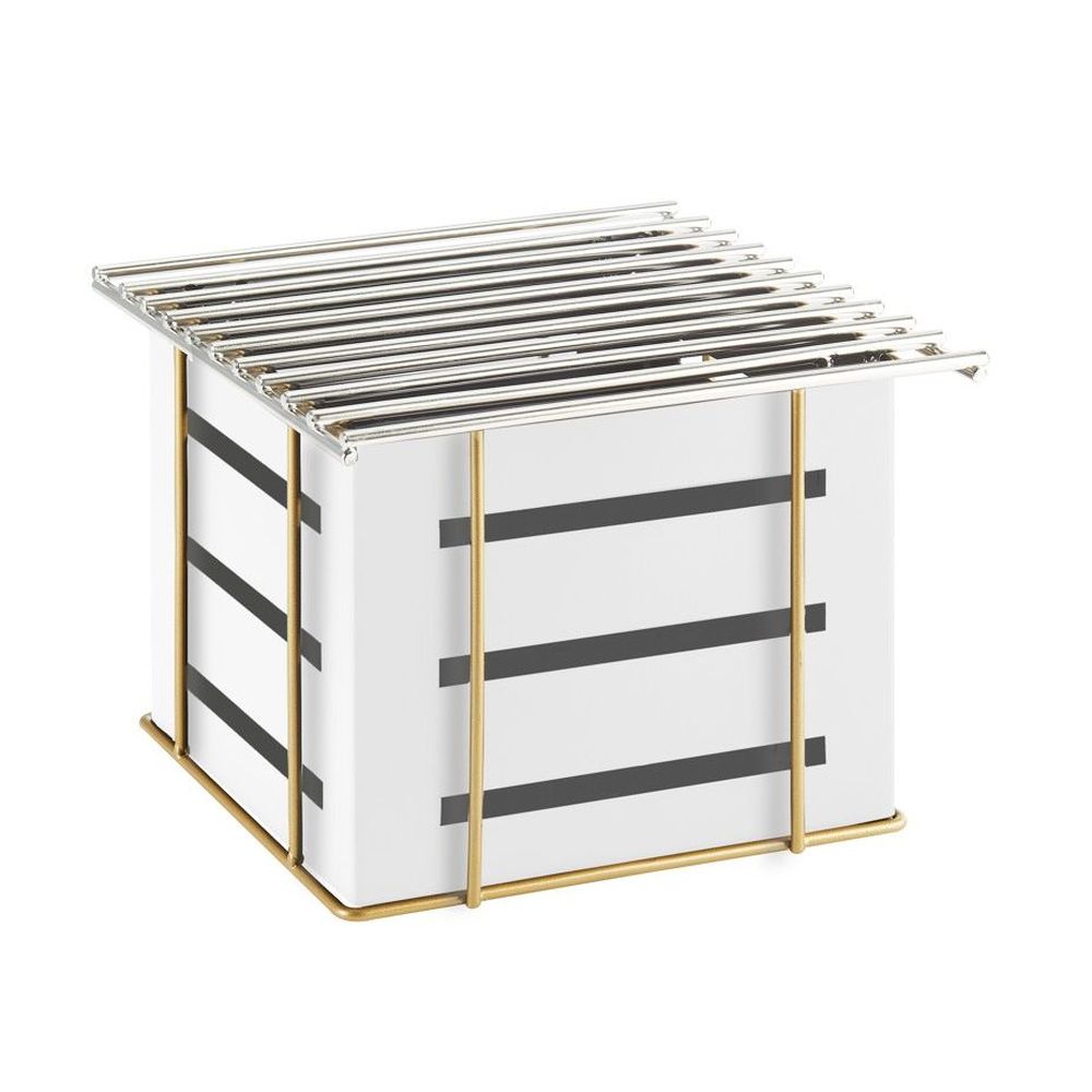 Cal-Mil Empire White Chafer Alternative, 10 inch Width x 10.25 inch Depth x 7.5 inch Height