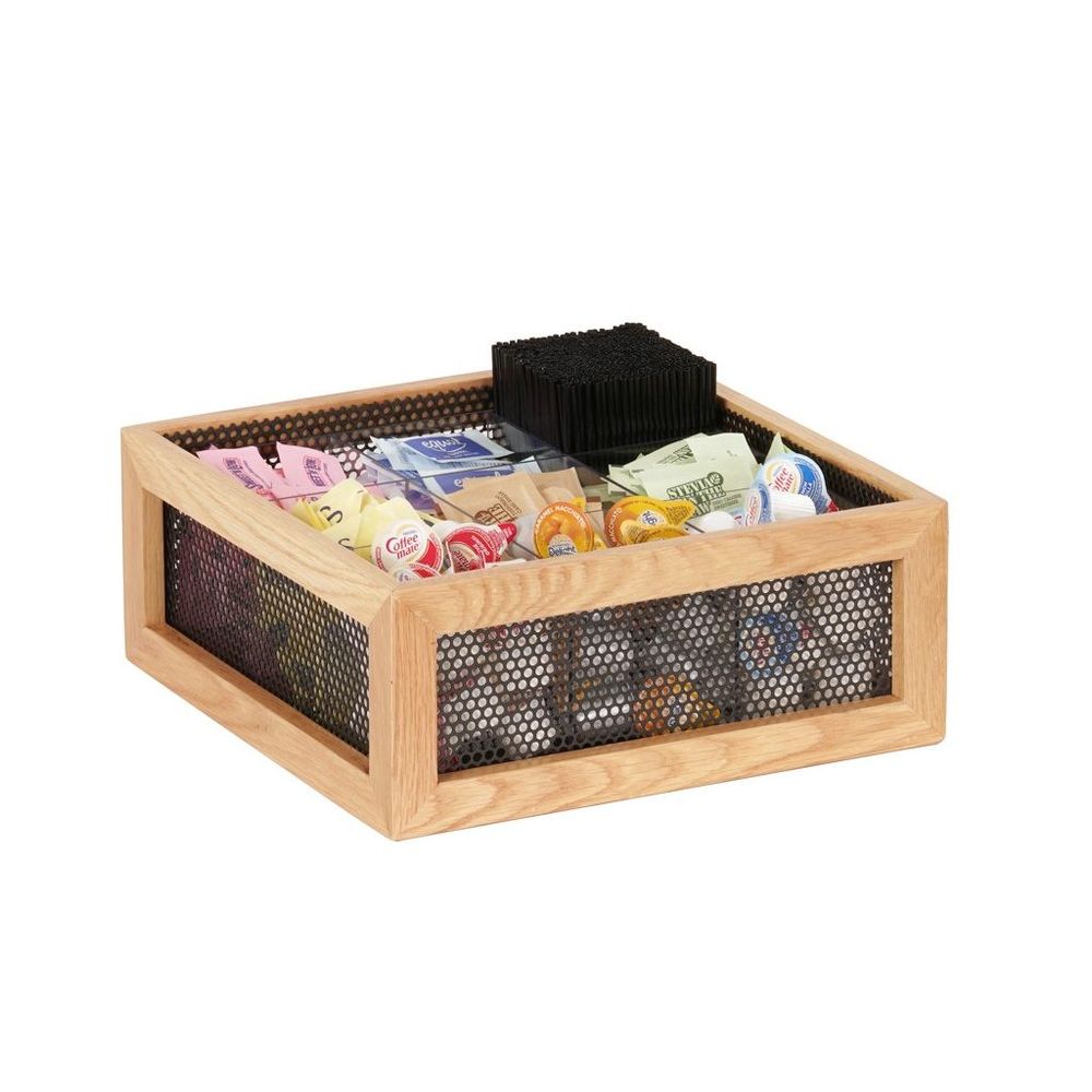 Cal-Mil Camden 9 Section Condiment Organizer, 12 inch Width x 12 inch Depth x 4.5 inch Height
