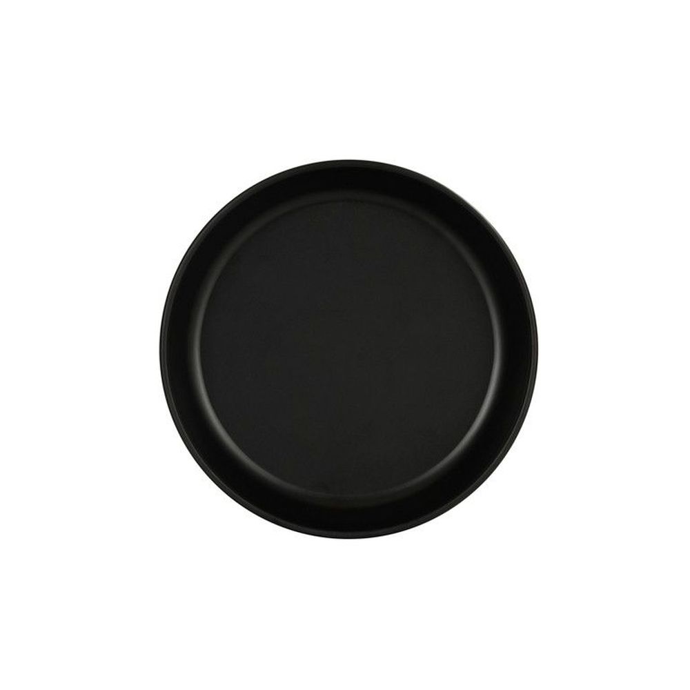 Cal-Mil Oslo Melamine Black Round Bowl, 8 inch Dia. x 2 inch Height -- 6 per case