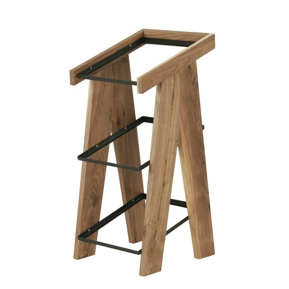 Cal-Mil Sydney Walnut 3 Tier Merchandiser, 12.5 inch Width x 13 inch Depth x 27.75 inch Height