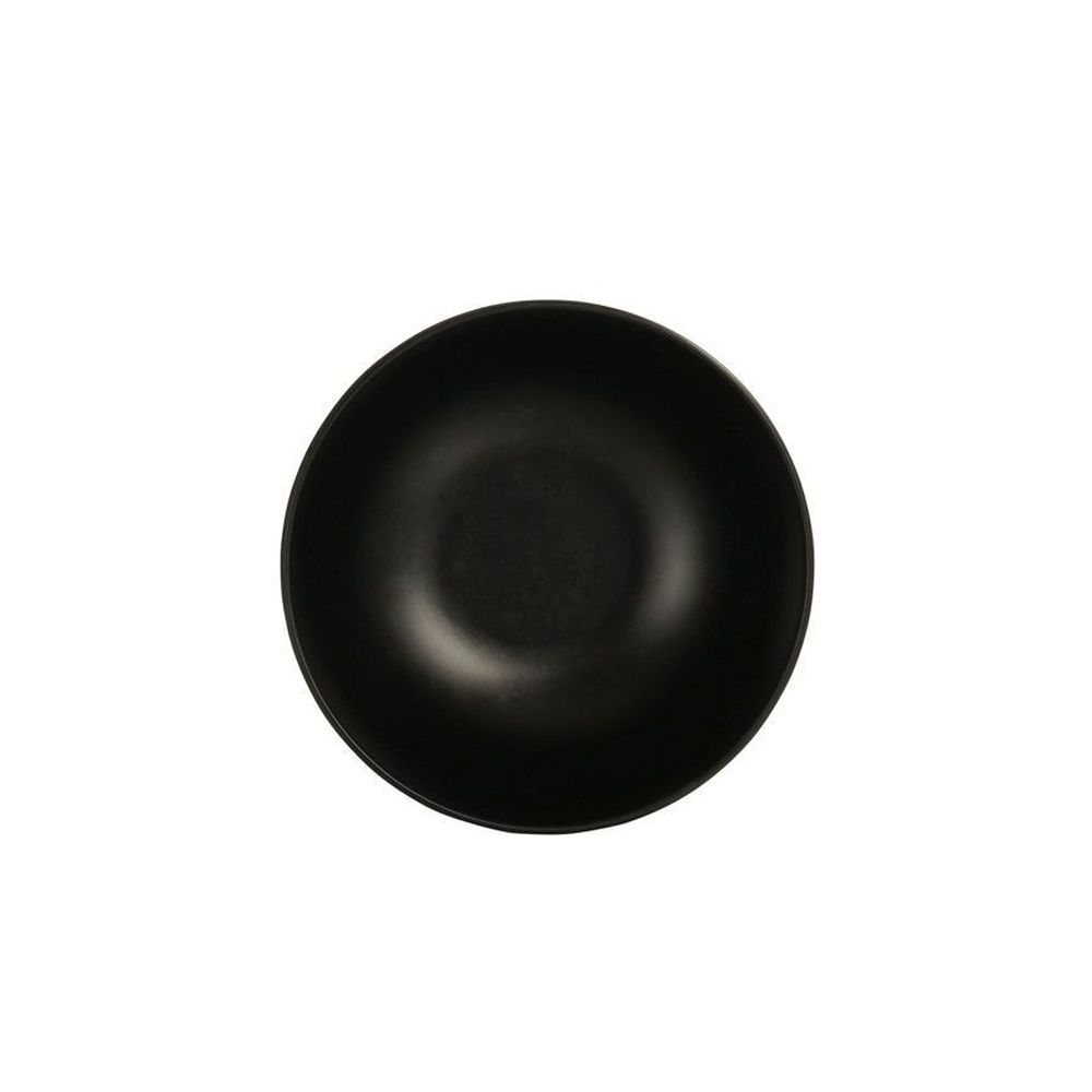 Cal-Mil Nomi Melamine Black 36 Ounce Bowl, 7 inch Width x 3 inch Height -- 6 per case