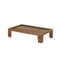 Cal-Mil Sydney Walnut Taper Leg Riser, 12 inch Width x 20 inch Depth x 6 inch Height